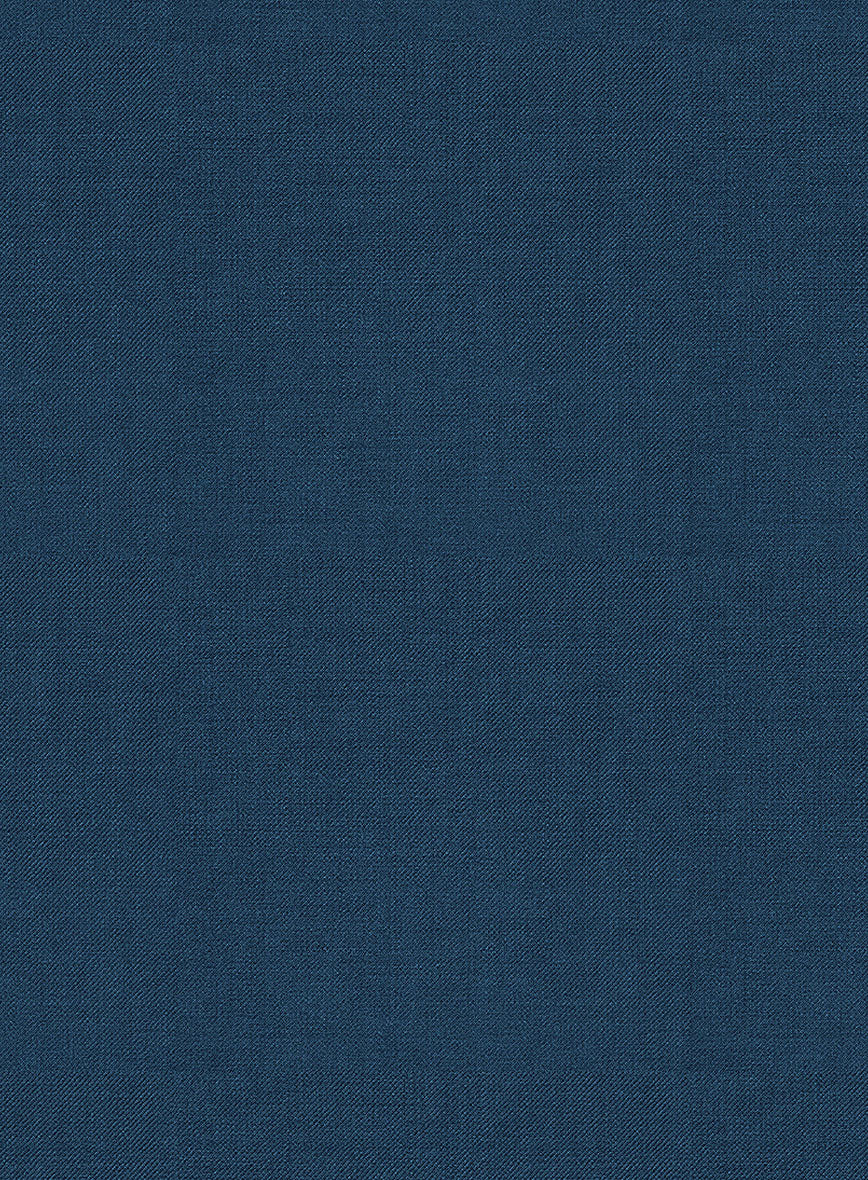 Napolean Stretch Powder Blue Wool Suit - StudioSuits