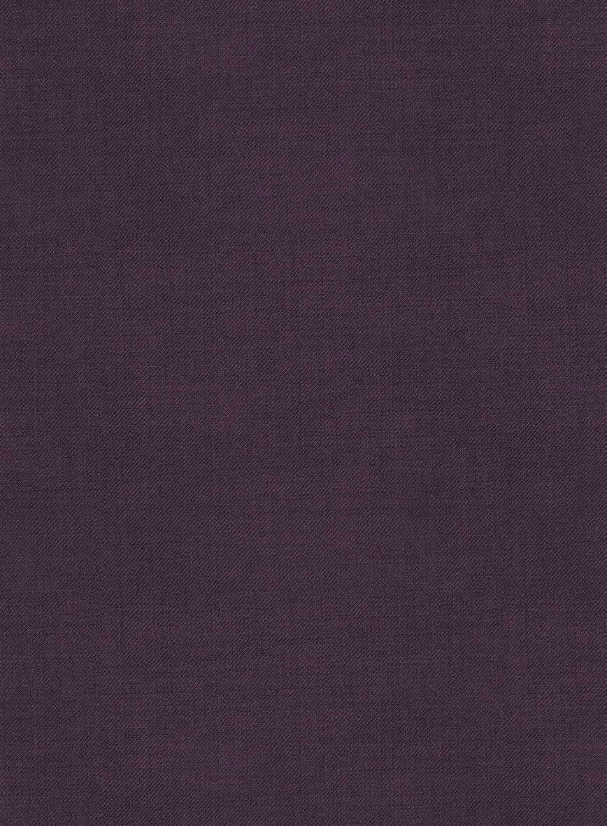 Napolean Stretch Purple Wool  Jacket - StudioSuits