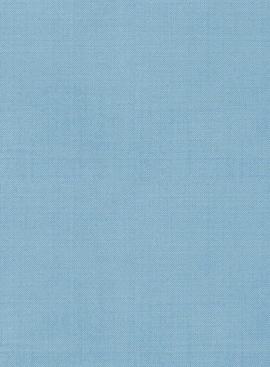 Napolean Taj Blue Wool Tuxedo Jacket - StudioSuits