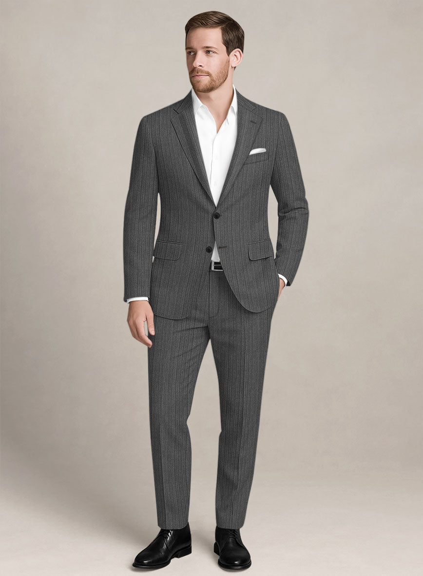 Napolean Vistano Stripe Wool Suit