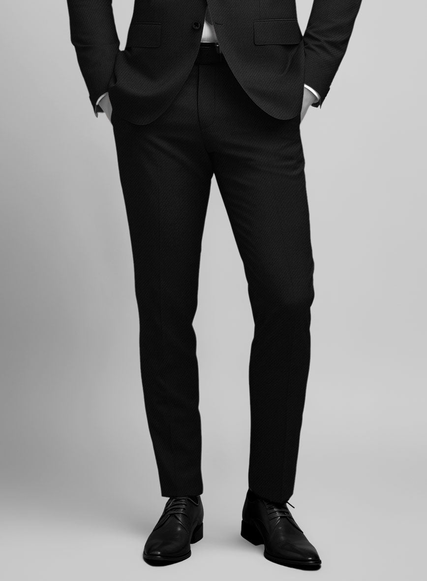 Napolean Crossweave Wool Suit - StudioSuits