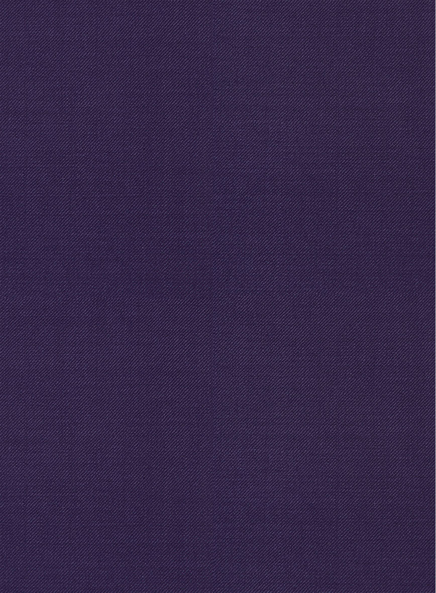 Napolean Violet Wool Jacket - StudioSuits