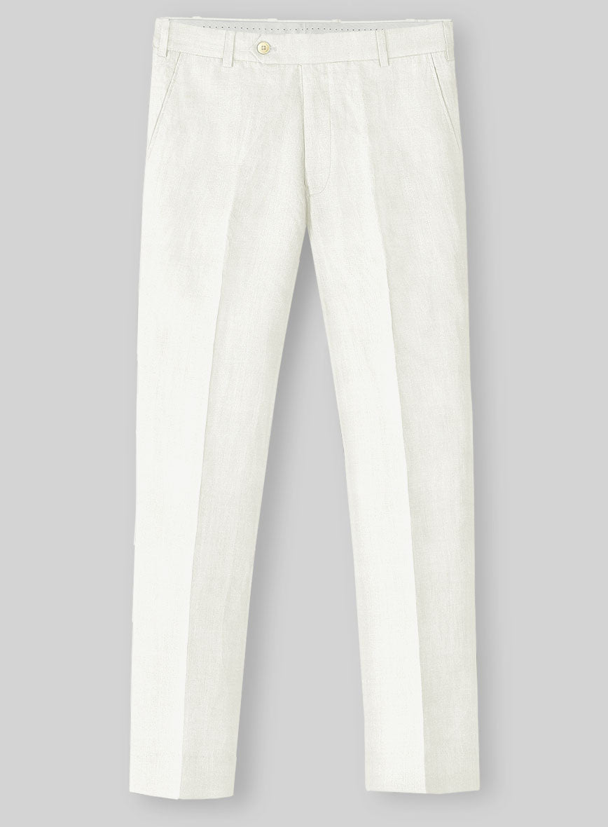 Natural Linen Pants - StudioSuits