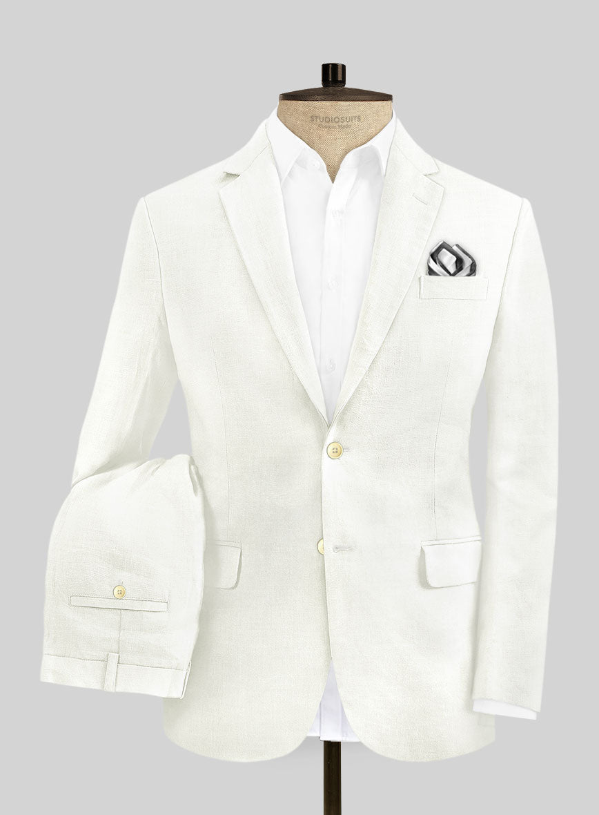 Natural Linen Suit - StudioSuits