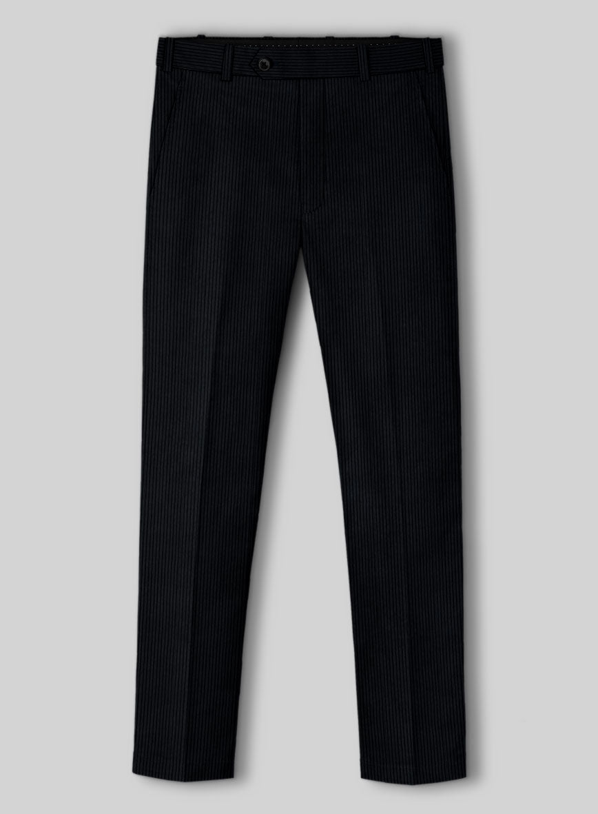 Navy Blue Corduroy Pants - StudioSuits