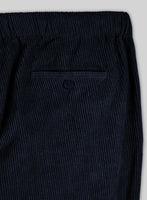 Easy Pants Navy Blue Corduroy - StudioSuits