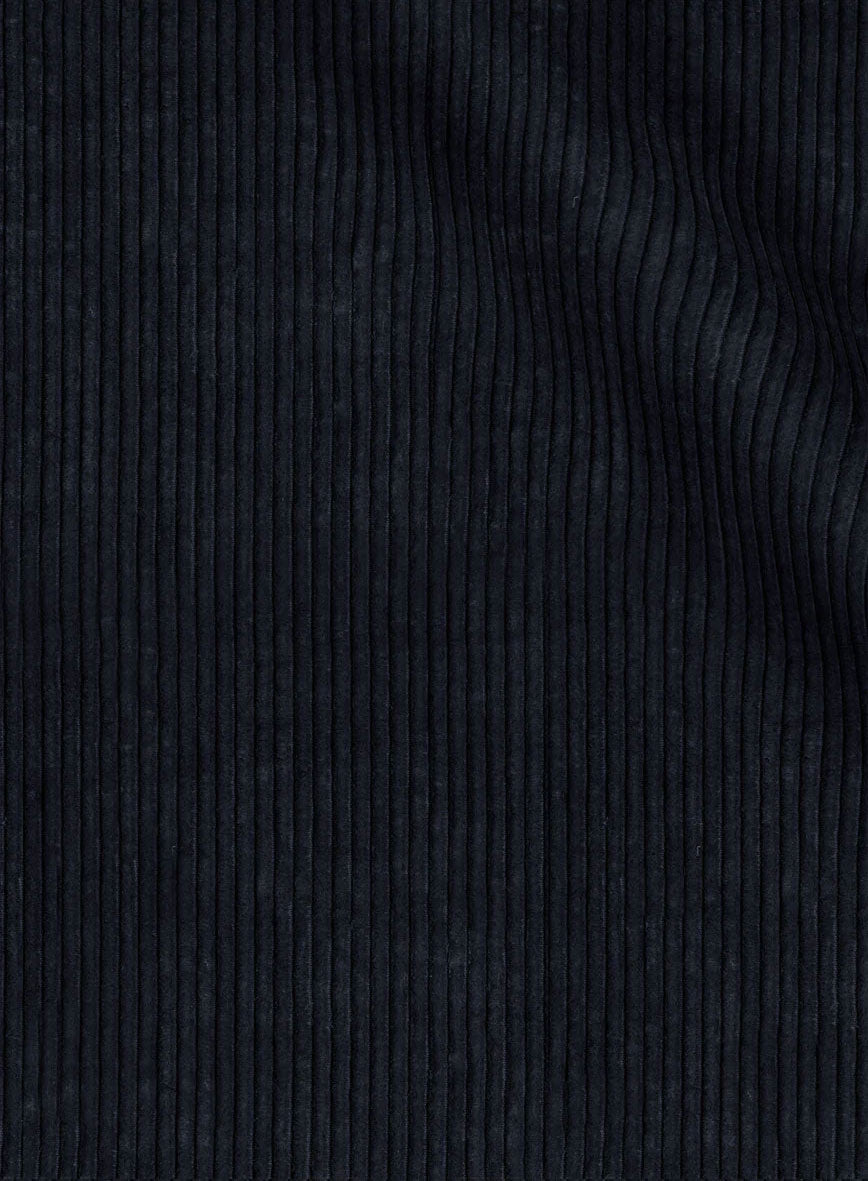 Navy Blue Corduroy Suit - StudioSuits