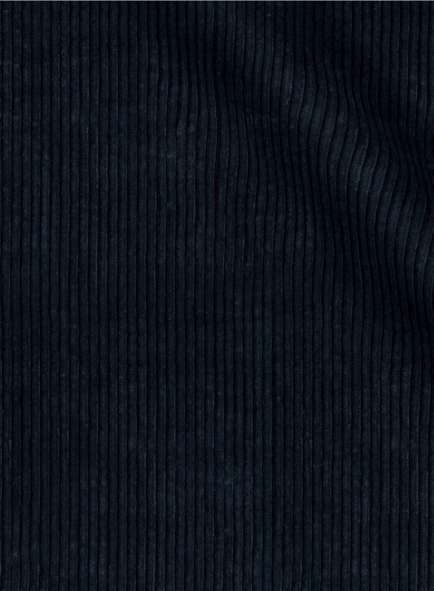 Navy Blue Corduroy Suit - StudioSuits