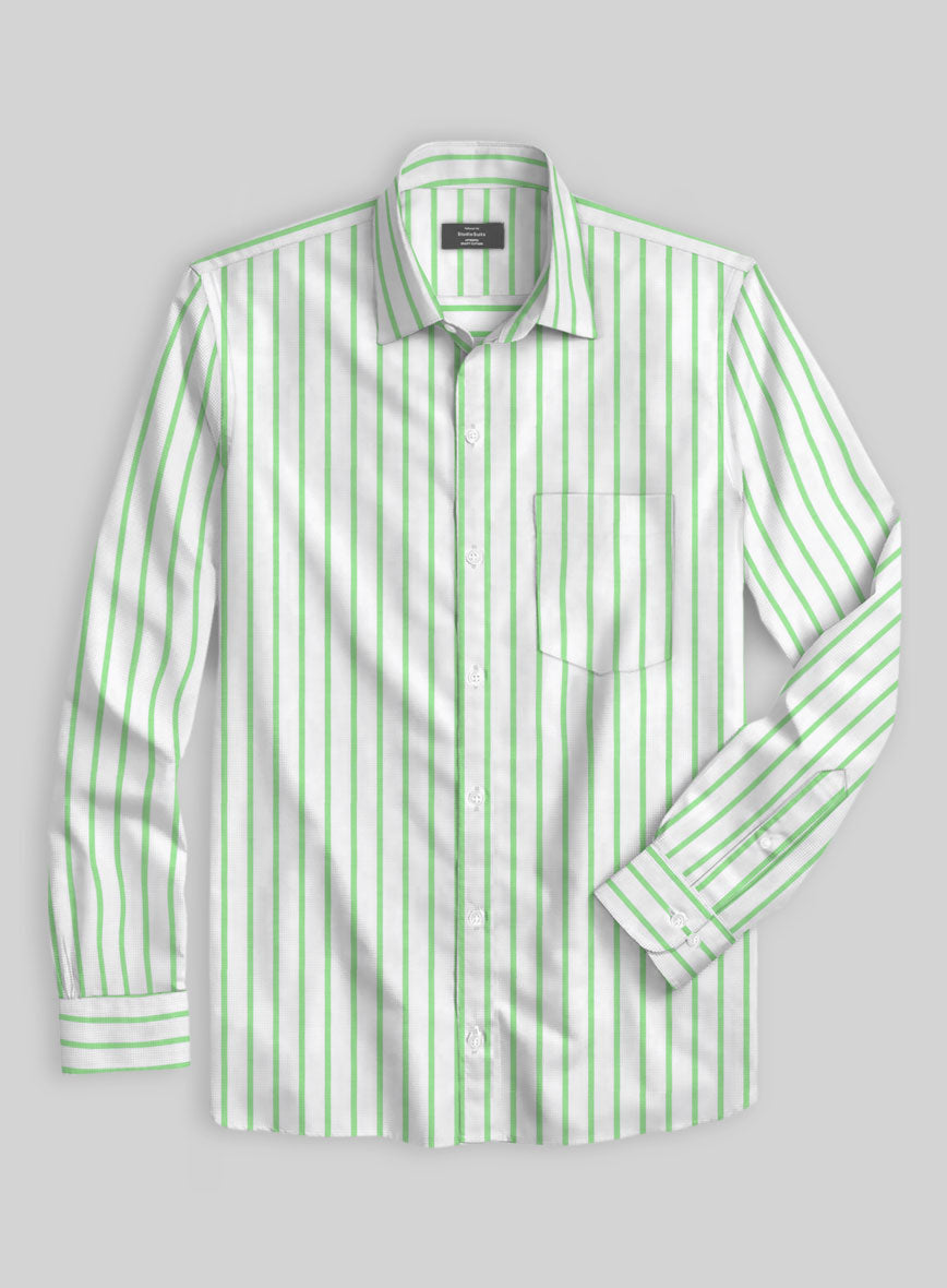 Neon Leafline Cotton Shirt - StudioSuits