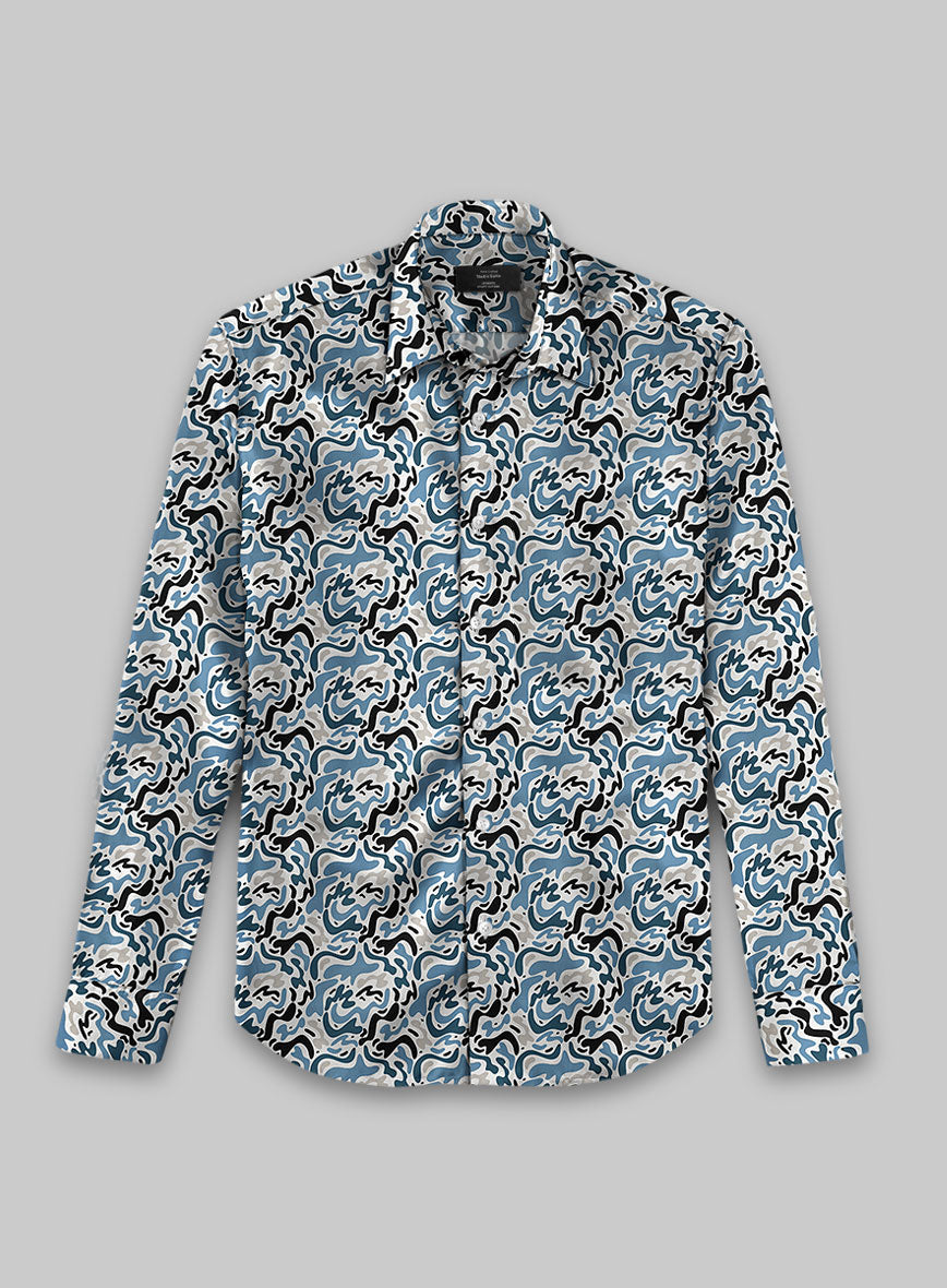 Nerea Silk Cotton Shirt - StudioSuits