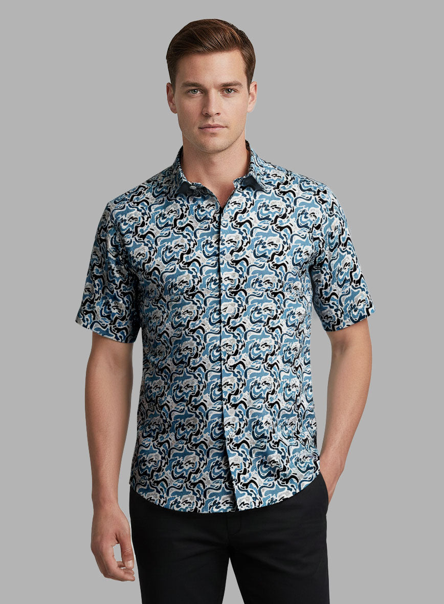 Nerea Silk Cotton Shirt - StudioSuits