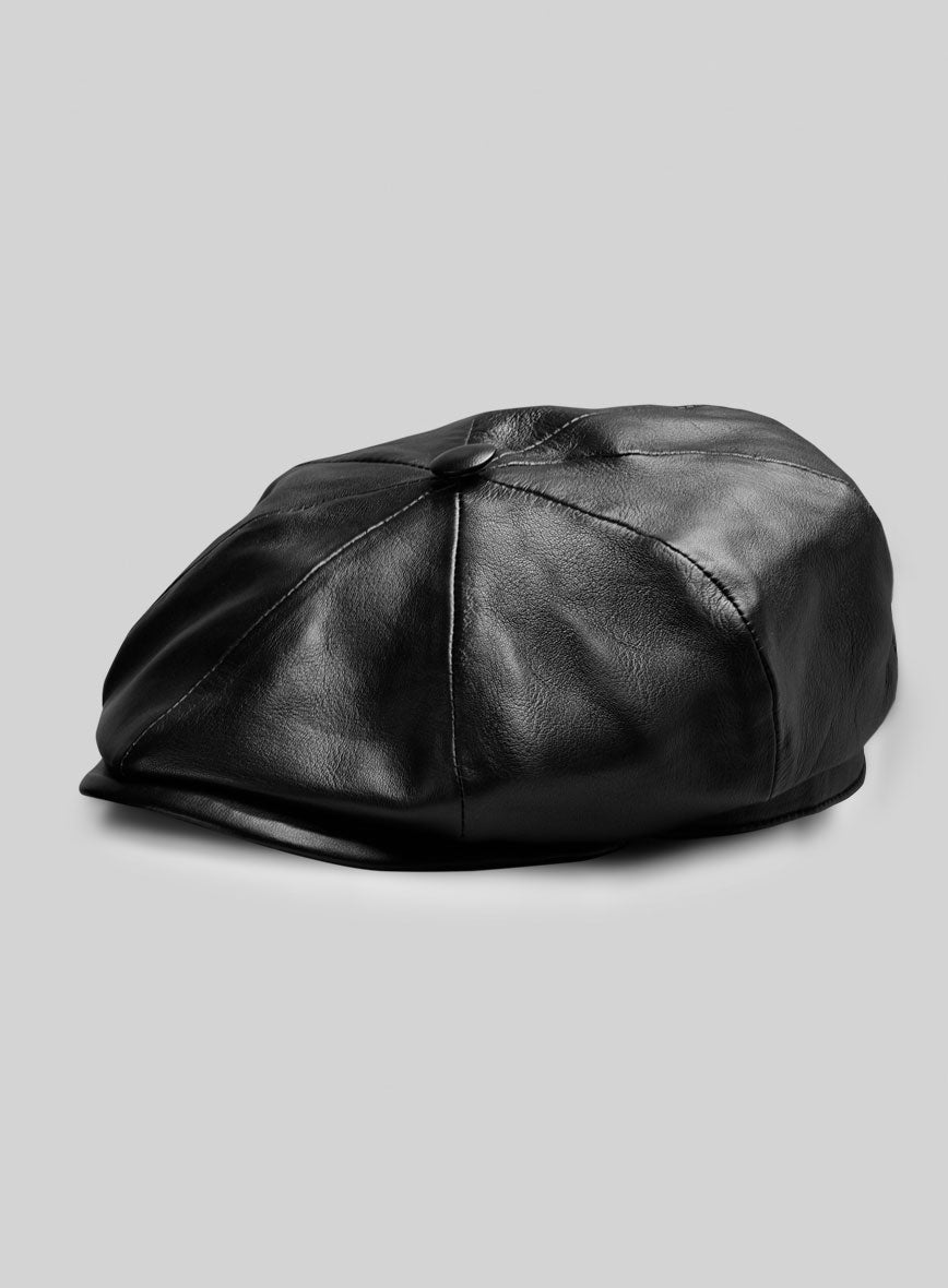 Newsboy Leather Cap – StudioSuits