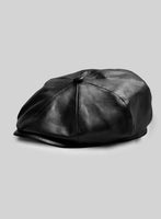 Newsboy Leather Cap - StudioSuits