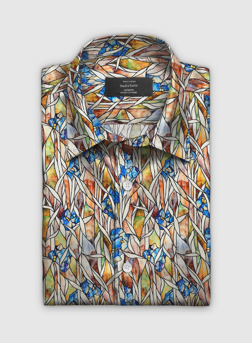 Niceto Silk Cotton Shirt - StudioSuits