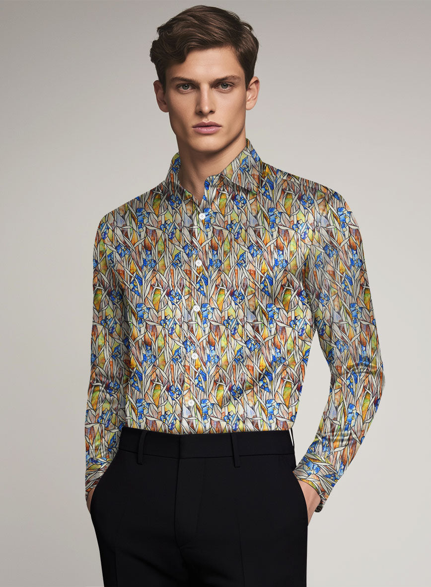 Niceto Silk Cotton Shirt - StudioSuits