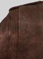 Nobelvalor Spanish Brown Rider Leather Jacket - StudioSuits
