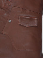 Nobelvalor Tan Rider Leather Jacket - StudioSuits