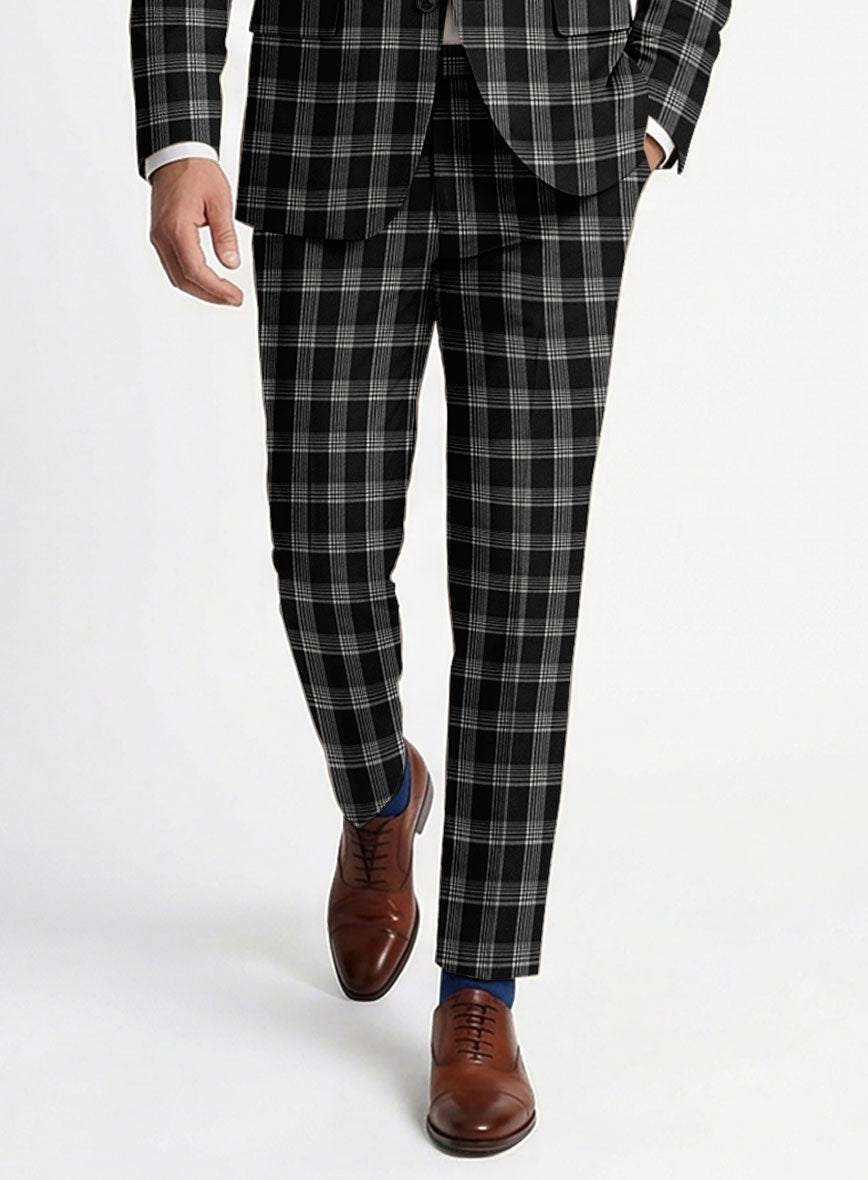 Noble Amalia Black Wool Pants - StudioSuits