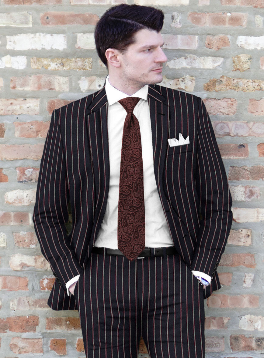 Noble Assunta Blue Stripe Cotton Silk Linen Jacket - StudioSuits