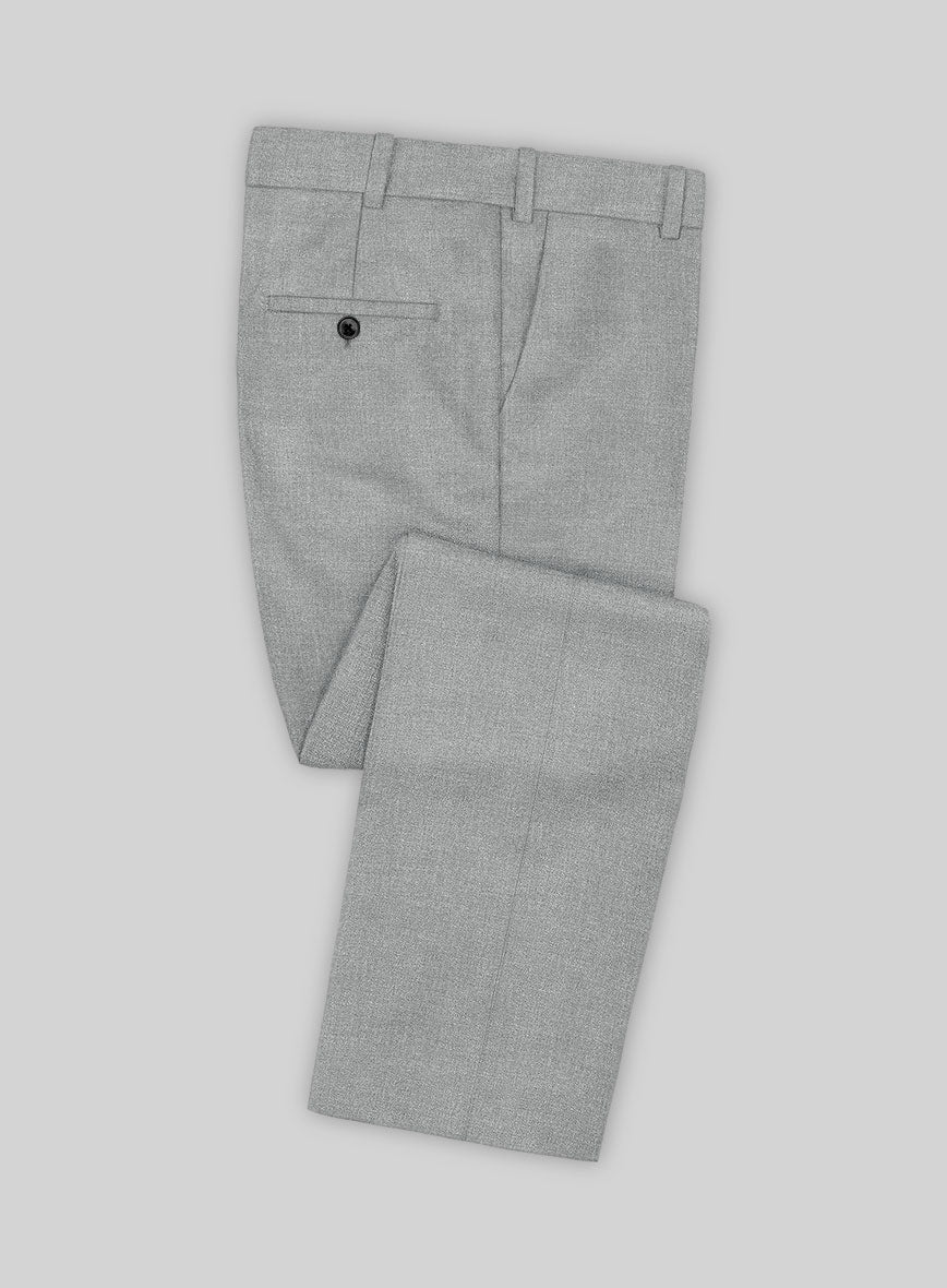 Noble Gray Wool Silk Linen Suit - StudioSuits