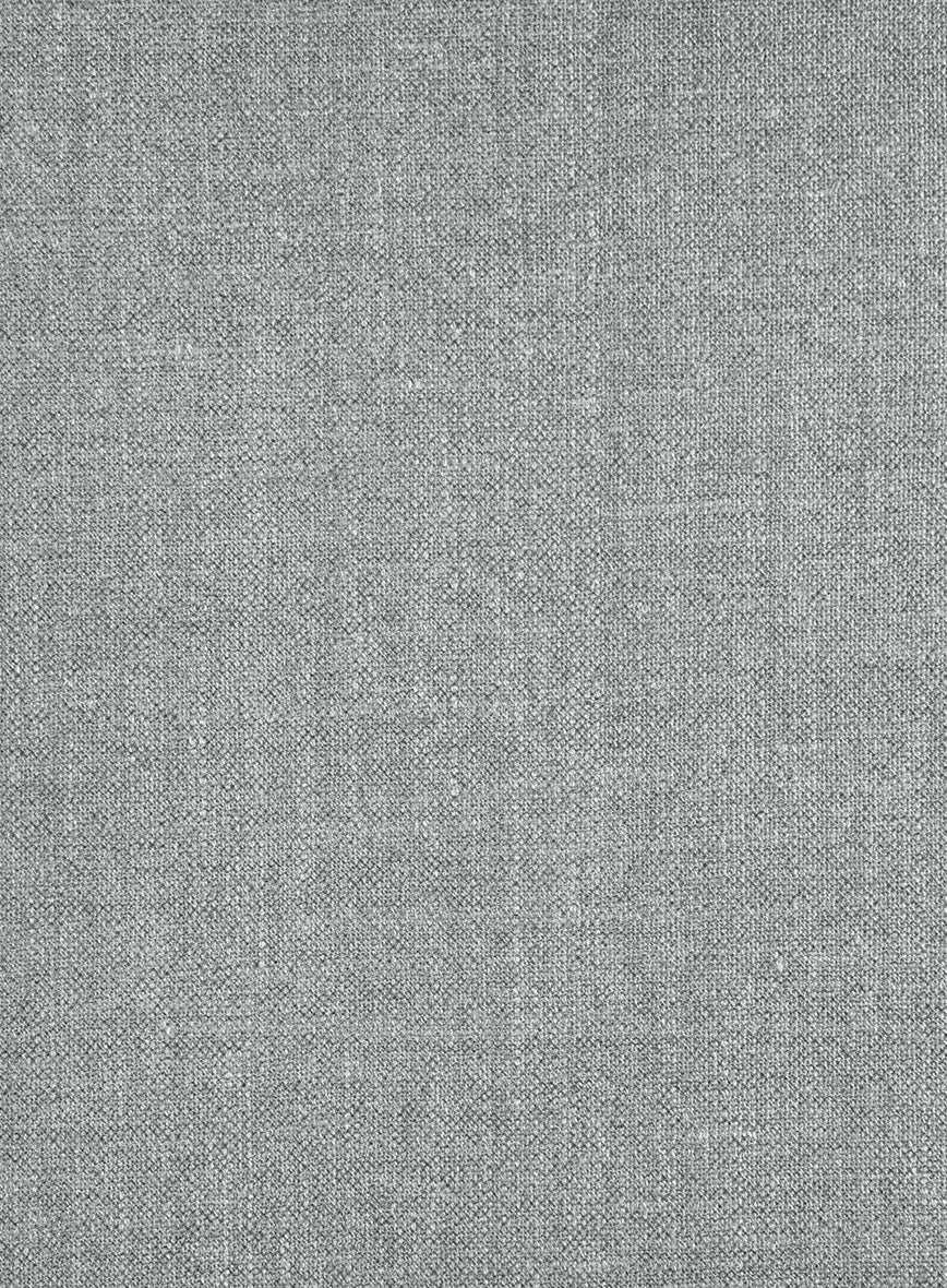 Noble Gray Wool Silk Linen Suit - StudioSuits