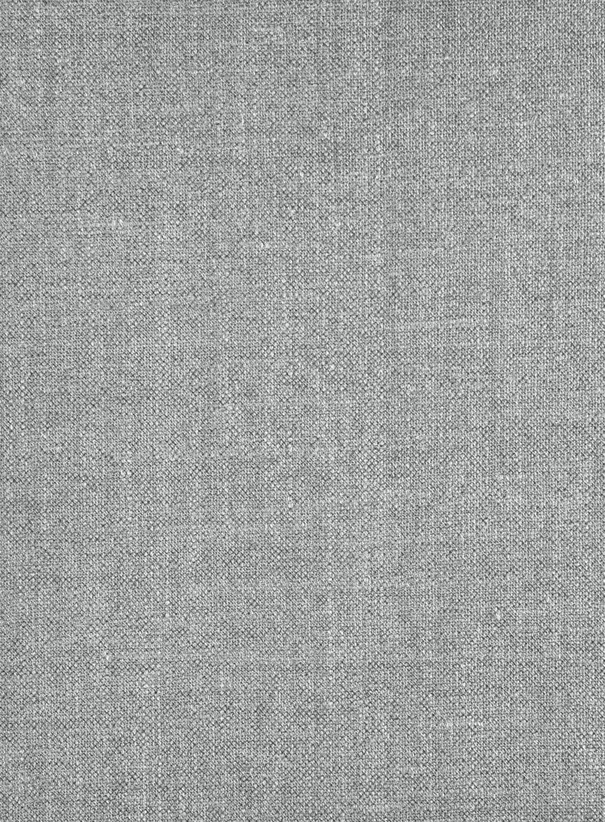 Noble Gray Wool Silk Linen Suit - StudioSuits