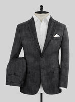 Noble Valentina Blue Wool Silk Linen Suit - StudioSuits