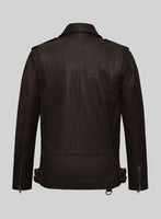 Nobelvalor Brown Rider Leather Jacket - StudioSuits