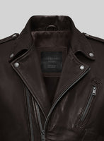 Nobelvalor Brown Rider Leather Jacket - StudioSuits