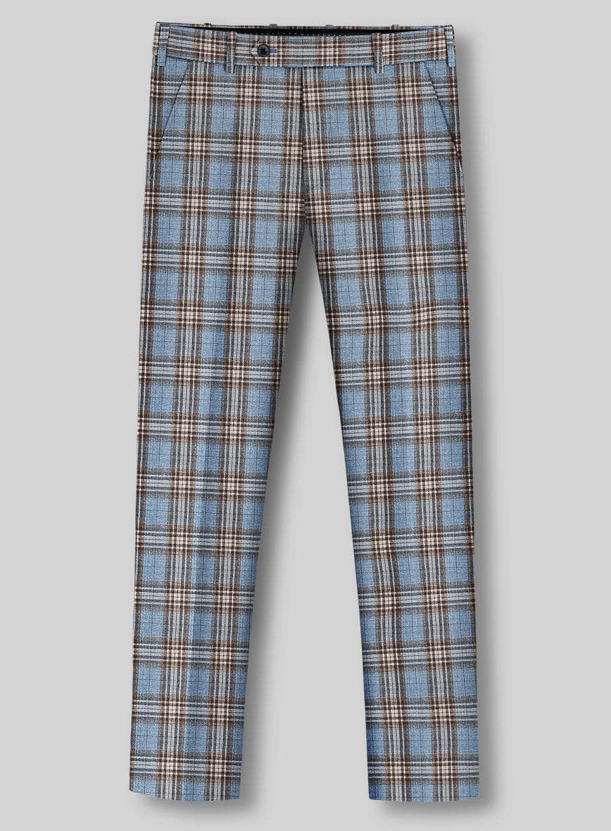 Solbiati Gray Glen Linen Pants - StudioSuits