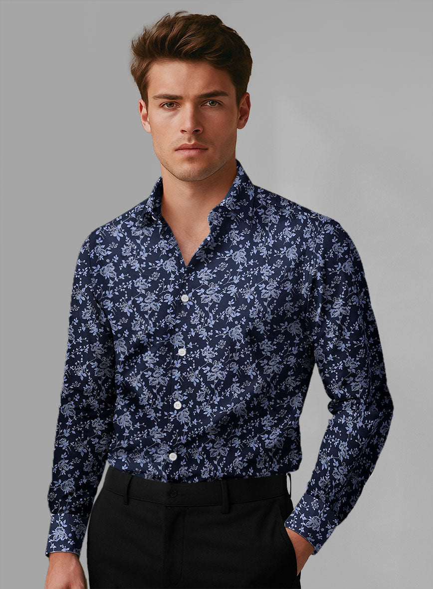 Noctiflora Cotton Shirt - StudioSuits