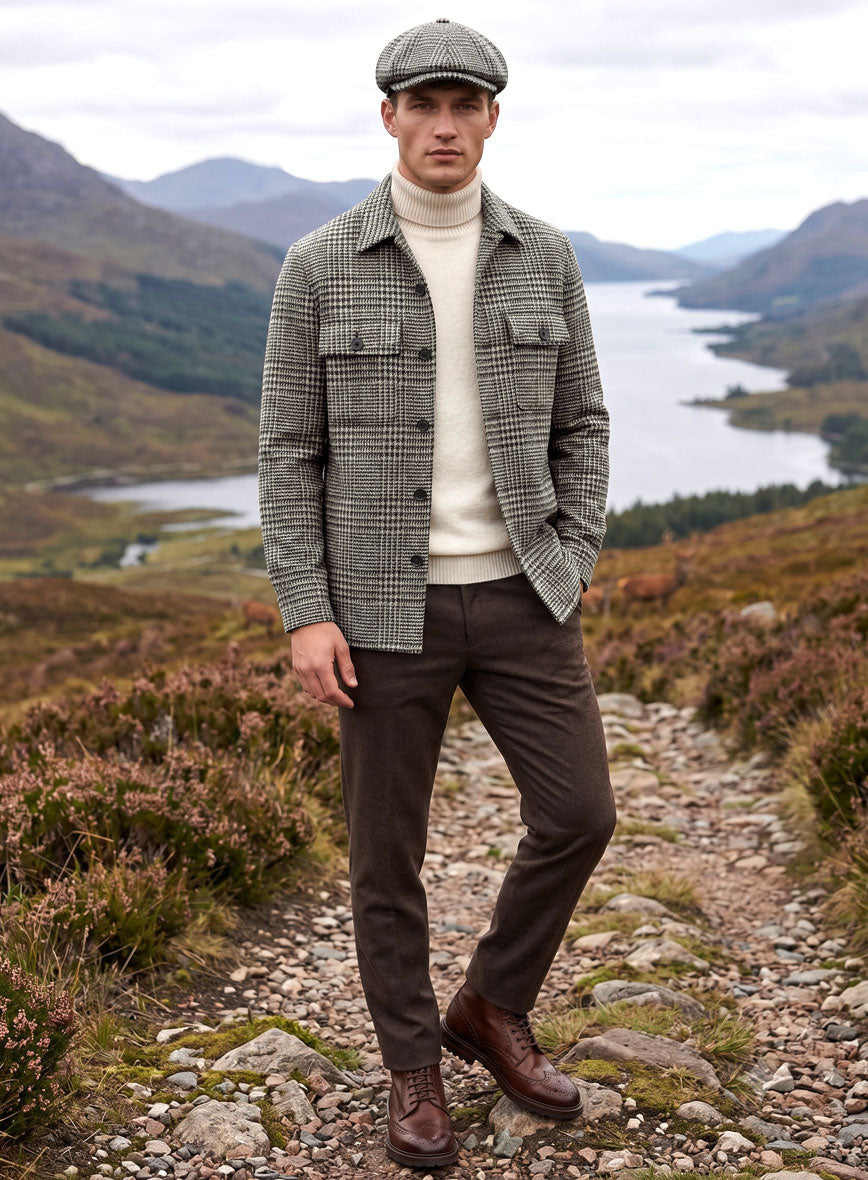 Nomad Harris Tweed Morwen Glen Shirt - StudioSuits