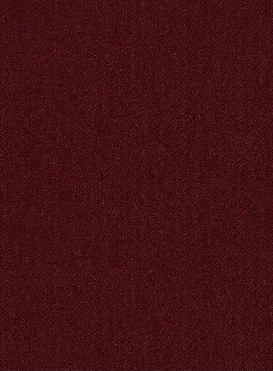 Nomad Naples Dark Scarlet Tweed Shirt - StudioSuits
