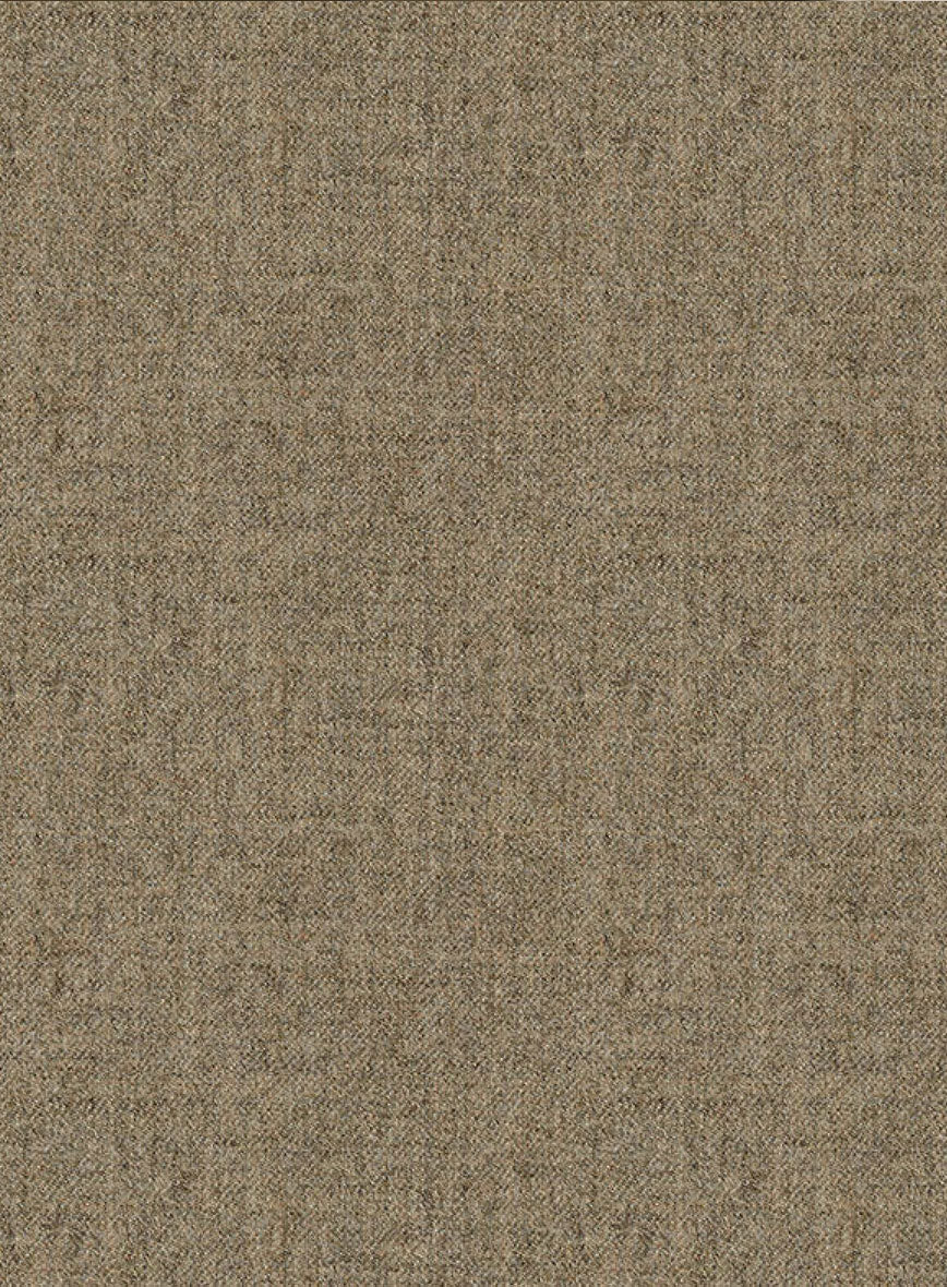 Nomad Naples Melange Brown Tweed Shirt - StudioSuits