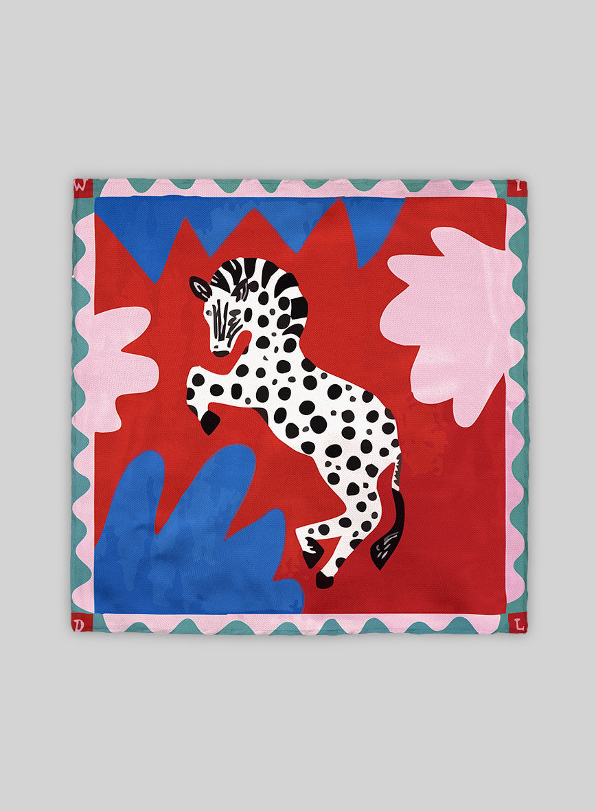 Novara Silk Pocket Square - StudioSuits