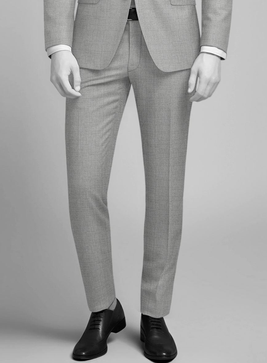 Napolean Ice Gray Wool Suit – StudioSuits Napolean Ice Gray Wool Suit – StudioSuits