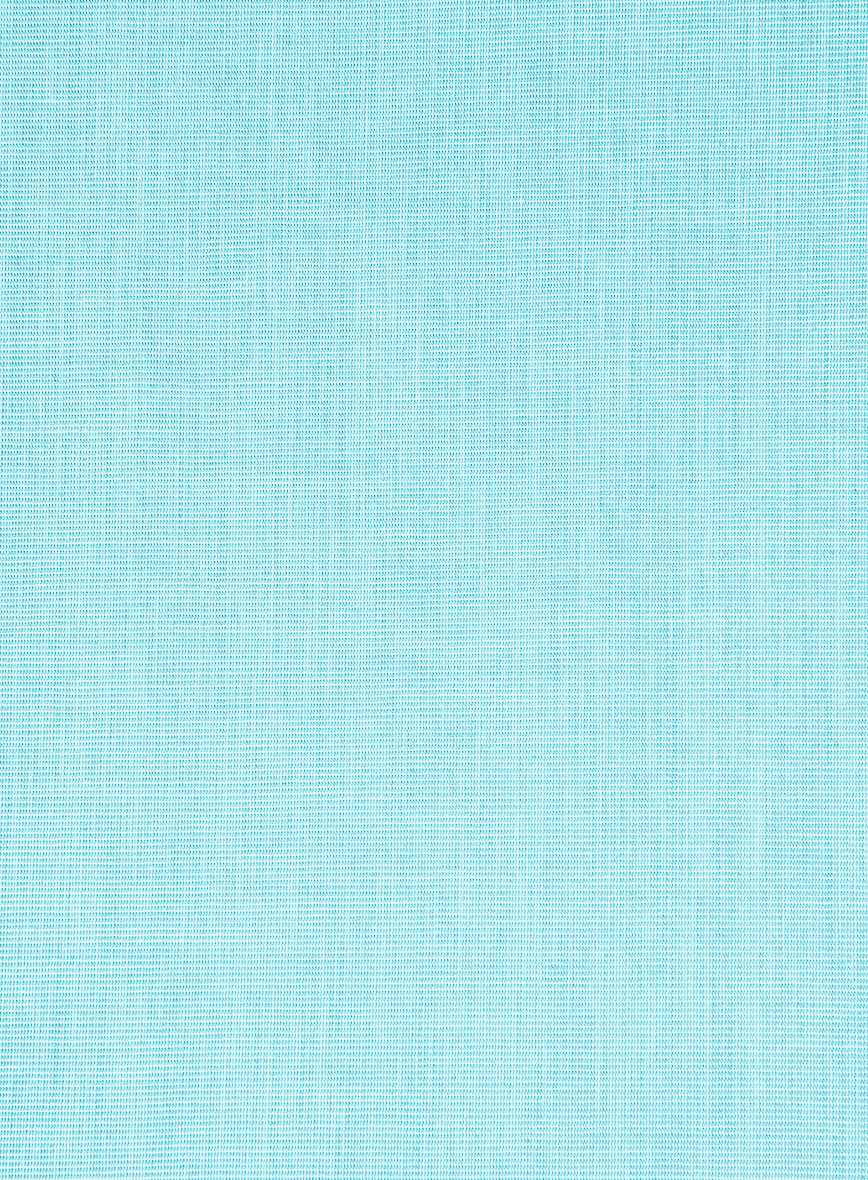 Ocean Blue Cotton Shirt - StudioSuits