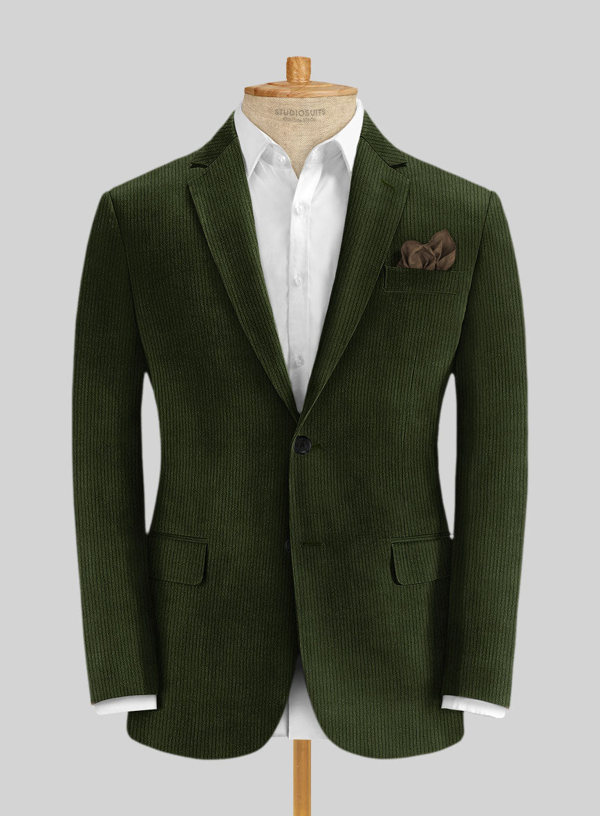 Tan Mens Green Corduroy Blazer Ralph Lauren Tan Corduroy Green