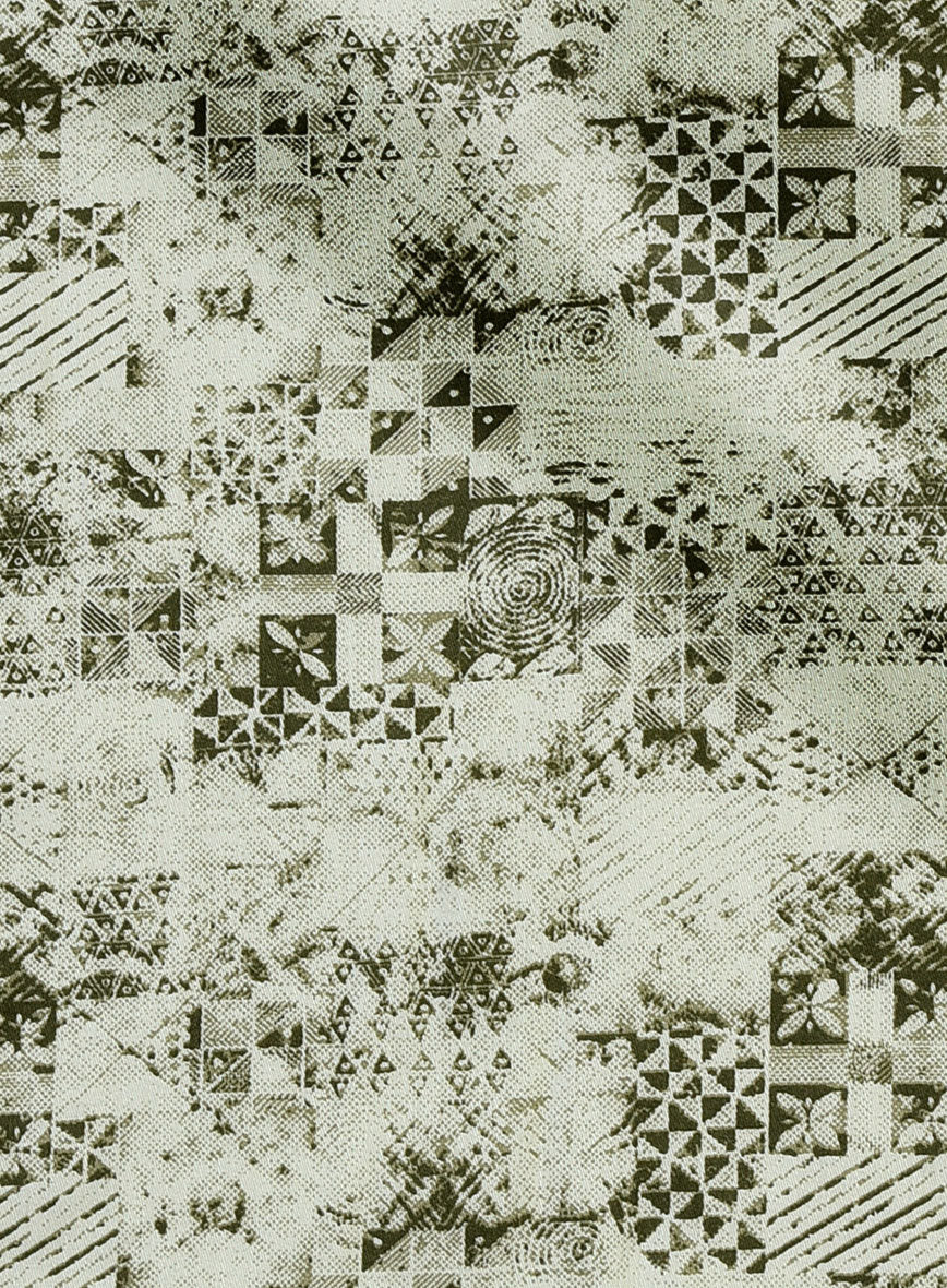 Olivequilt Cotton Shirt - StudioSuits