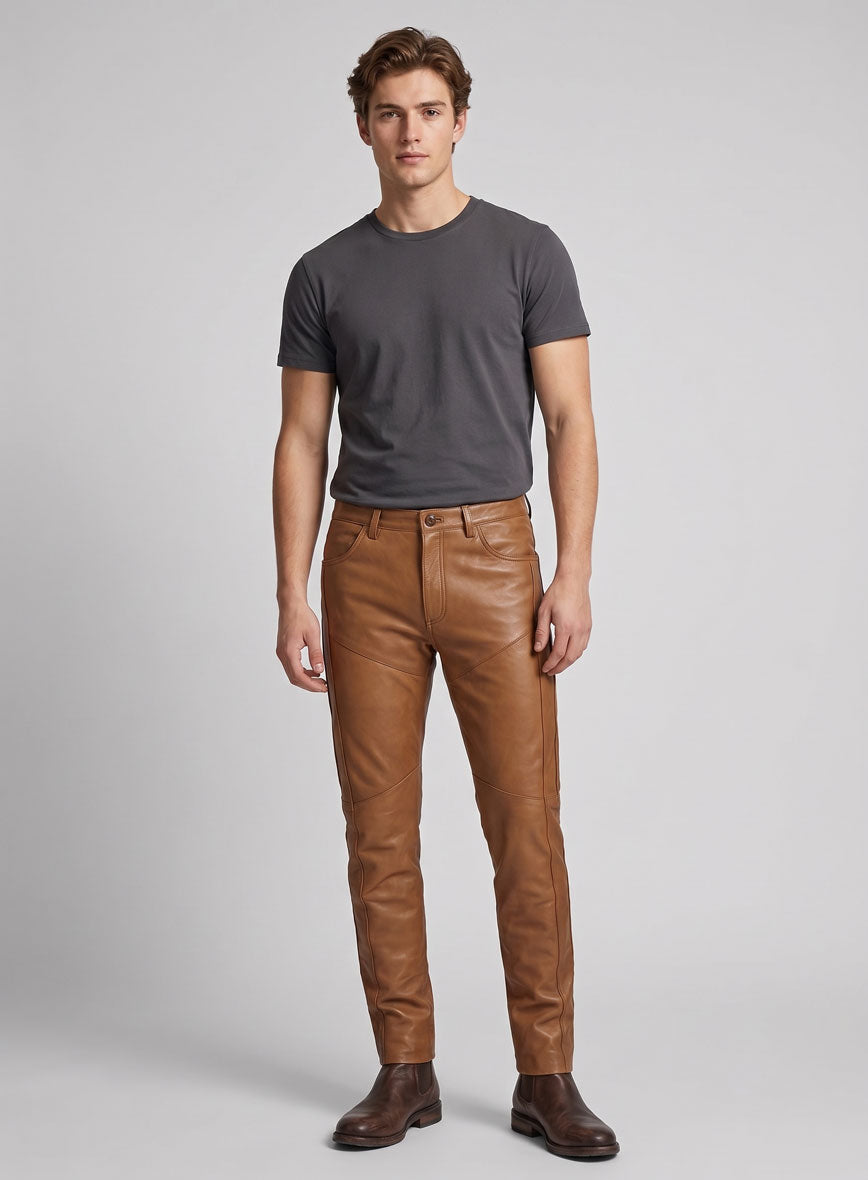 Orion Leather Pants - StudioSuits