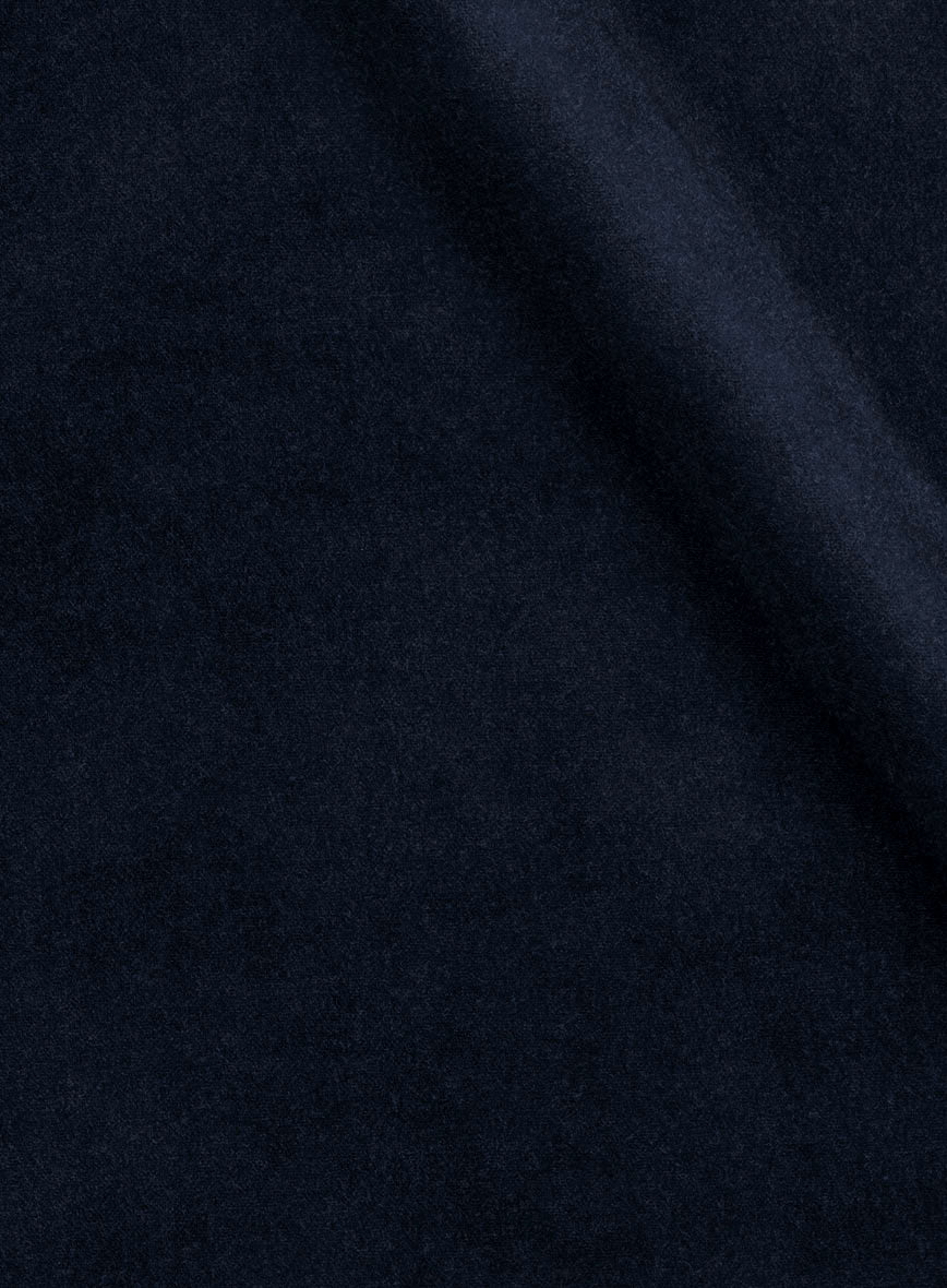 Orion Blue Velvet Pants - StudioSuits