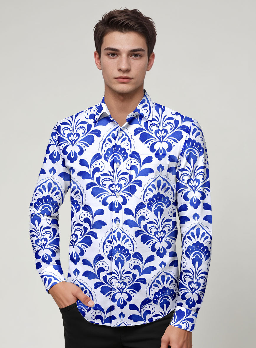 Ornablue Cotton Shirt - StudioSuits