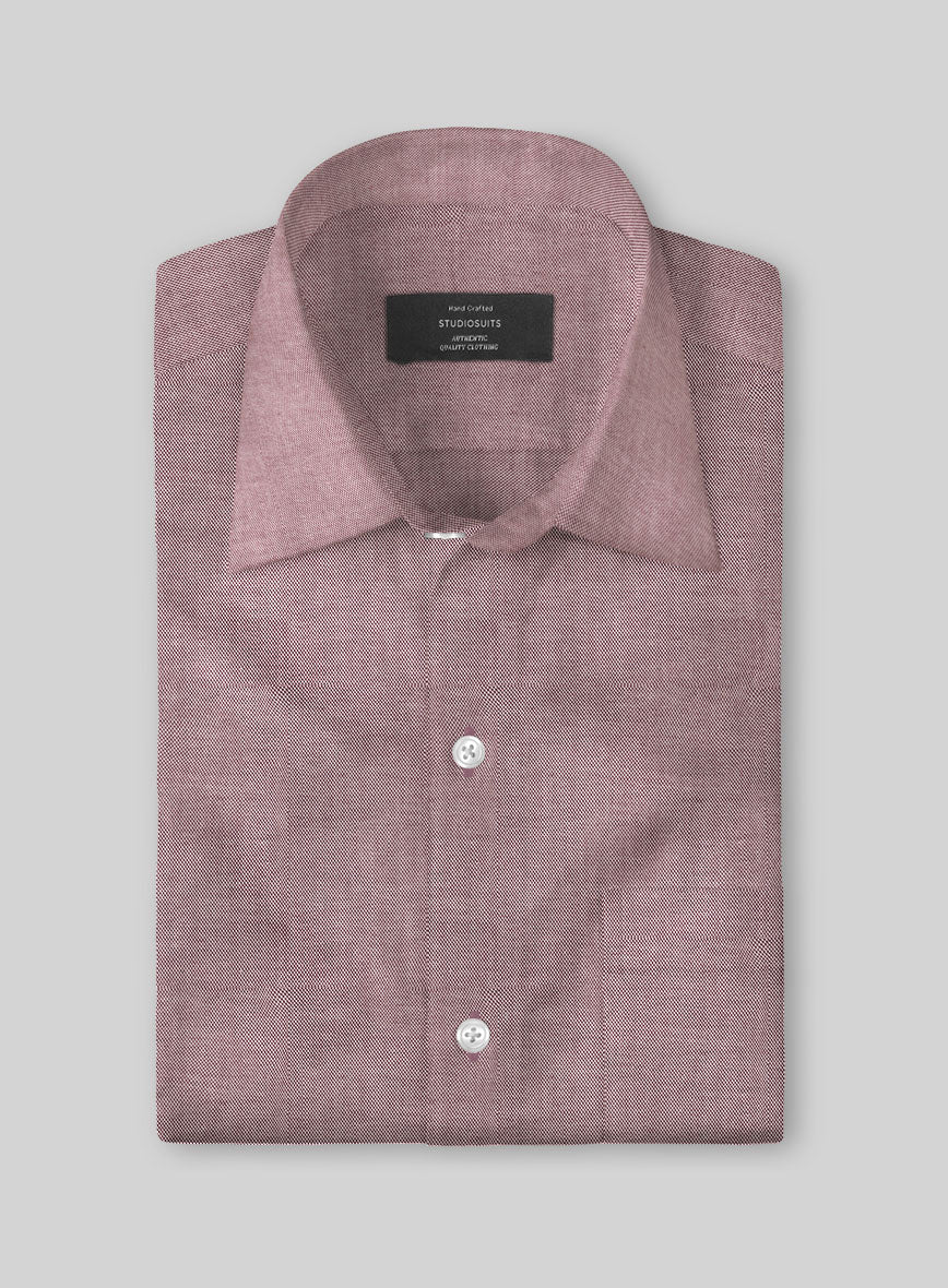 Oxmaroon Classic Cotton Shirt - StudioSuits