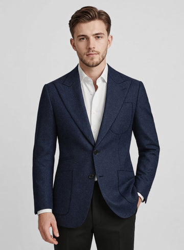 Pablo Style Tweed Jacket - StudioSuits