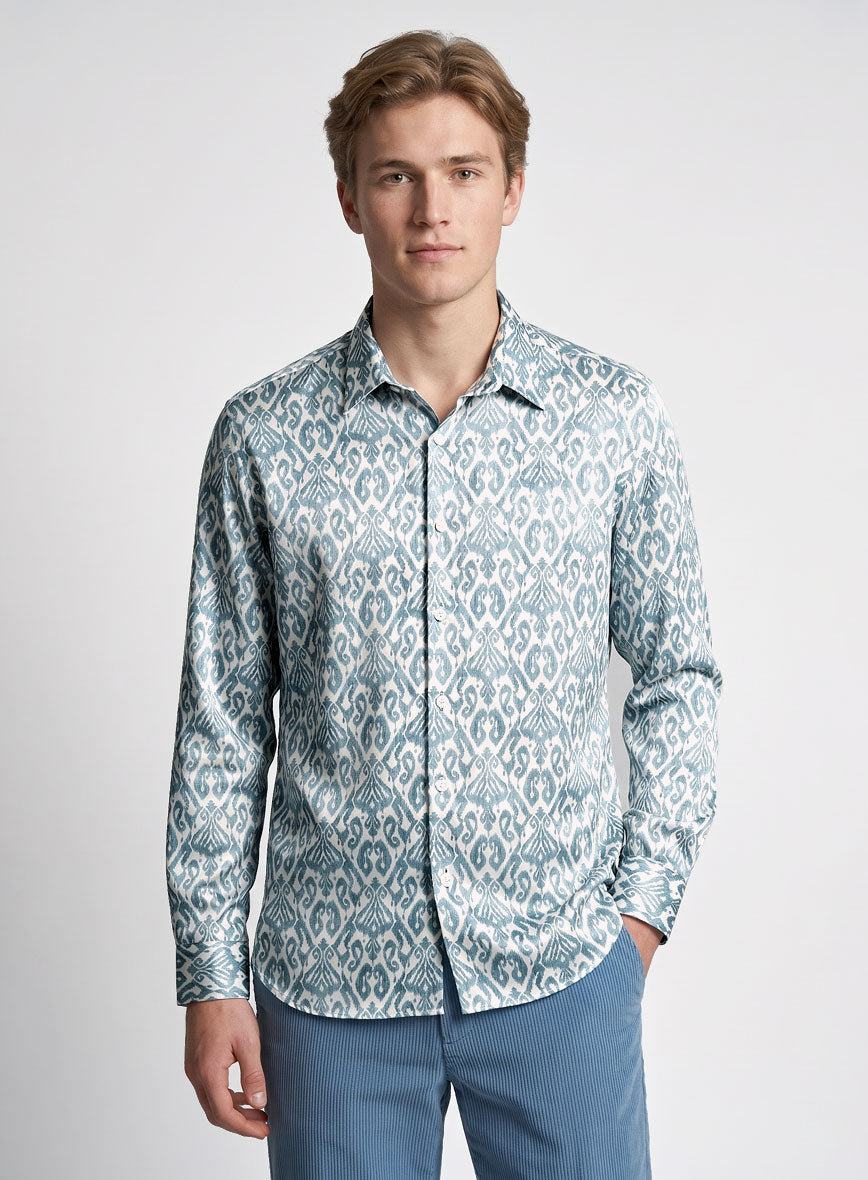 Paislett Silk Cotton Shirt - StudioSuits
