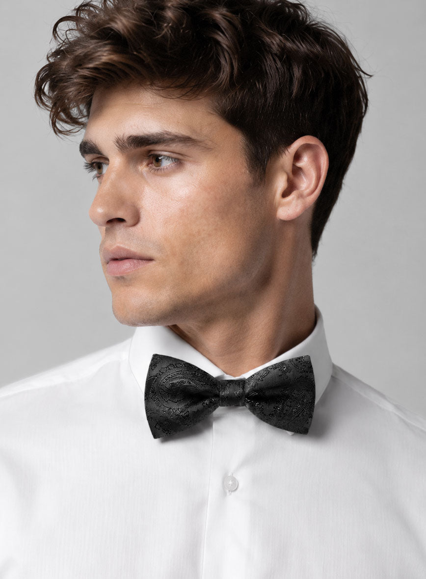 Paisley Bow - Black - StudioSuits
