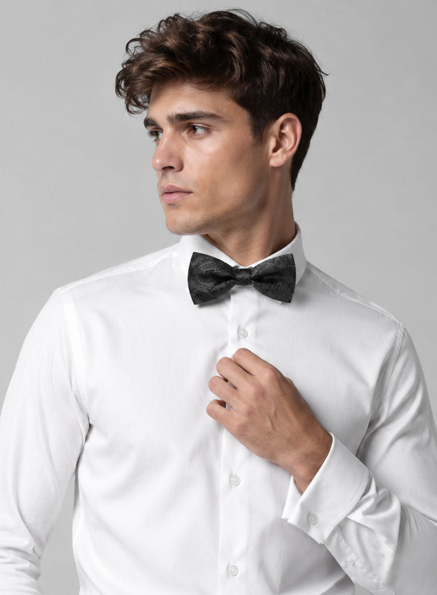 Paisley Bow - Black - StudioSuits