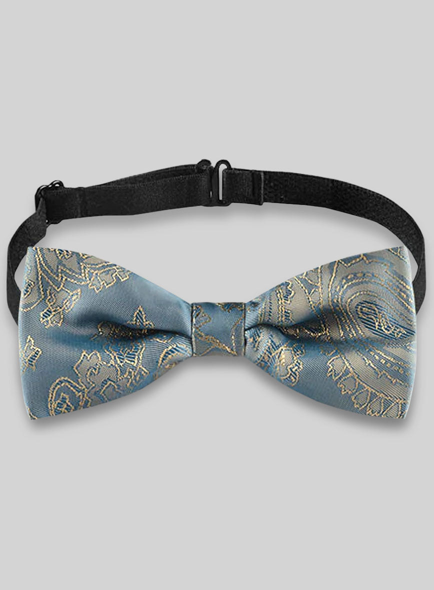 Paisley Bow - Pine Blue - StudioSuits