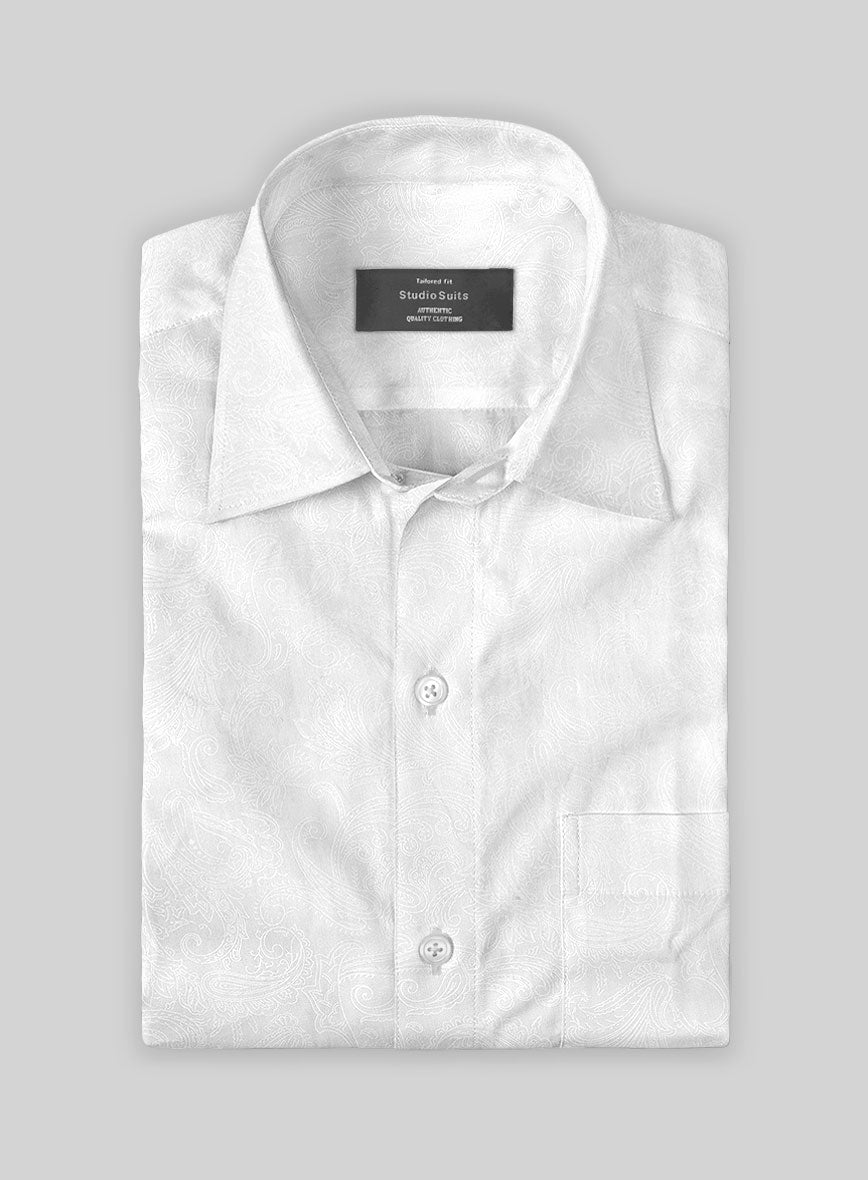 Paisleyora Cotton Shirt - StudioSuits