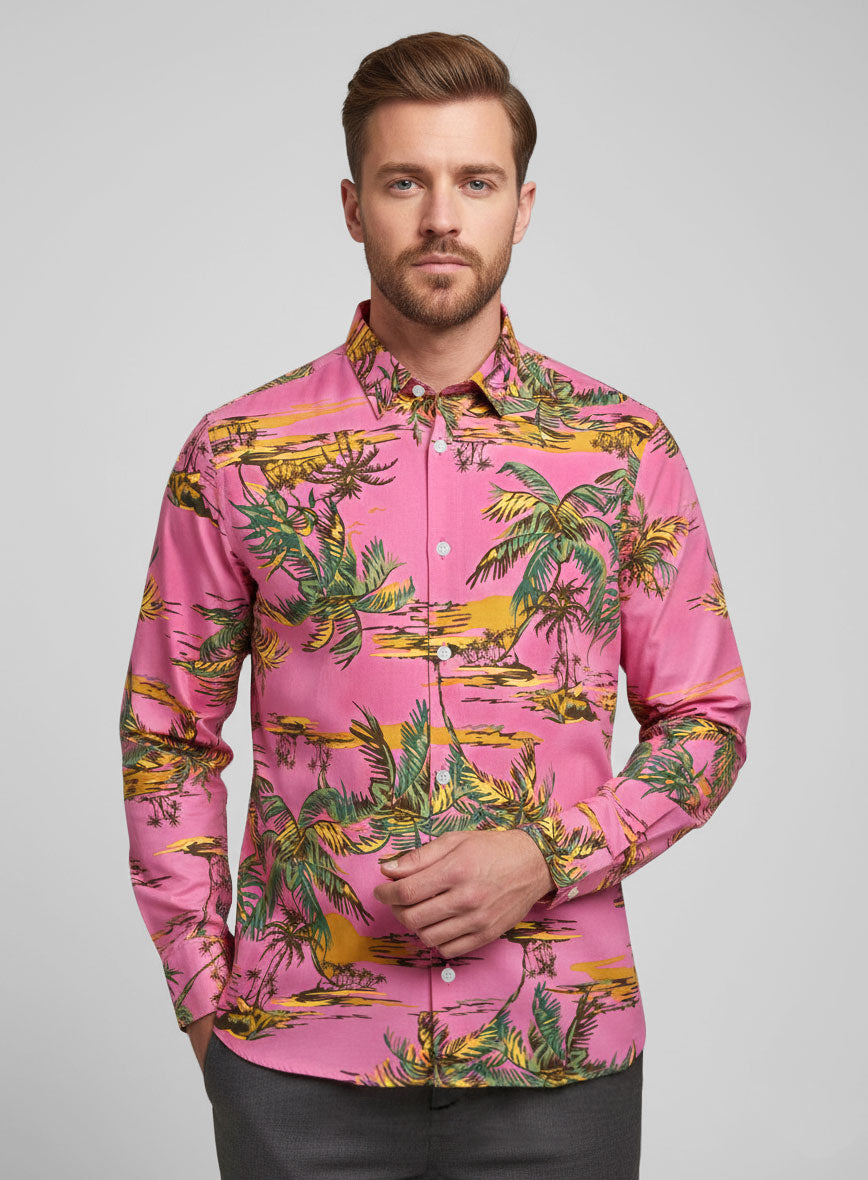 Palmfare Cotton Shirt - StudioSuits